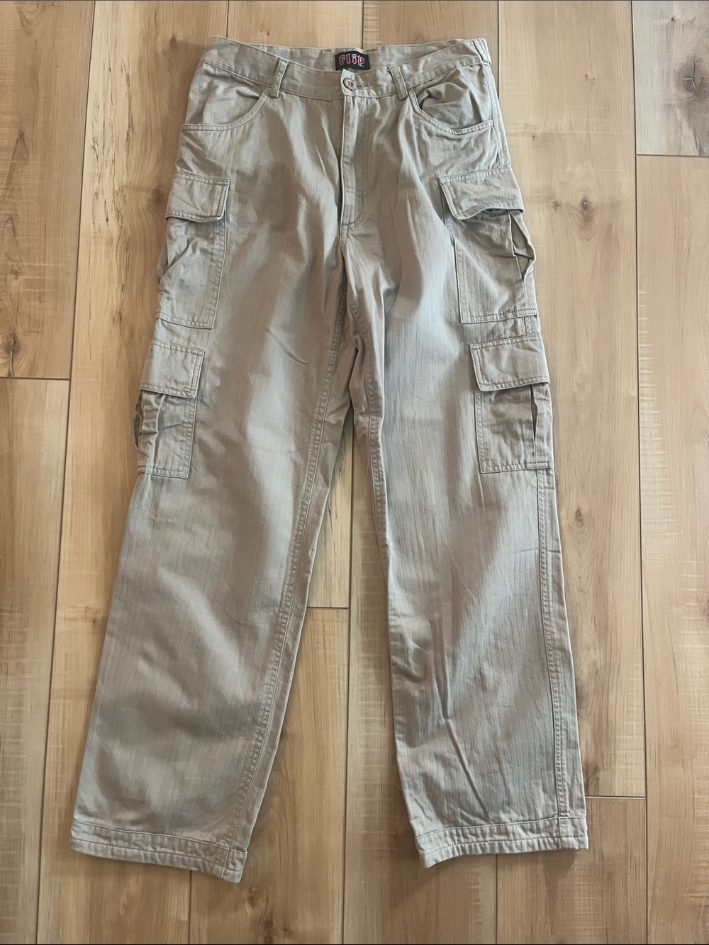 Beige Cargo Pants – Unbranded Men’s Utility Trousers